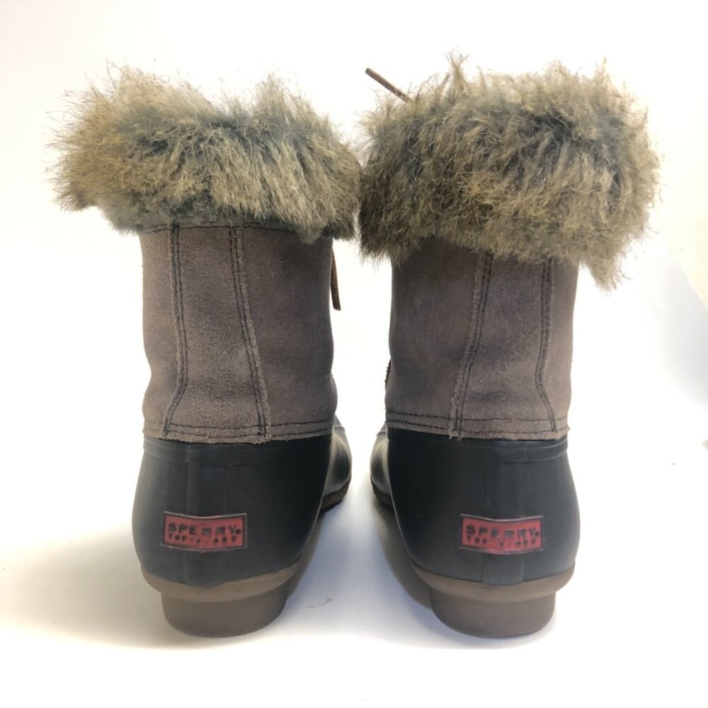 Sperry Top-Sider Women's White Water Fur Lined Boot Size 10 - Picture 5 of 9